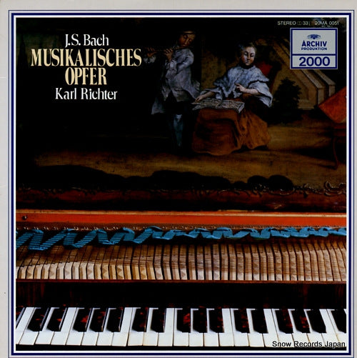 RICHTER, KARL j.s. bach; musikalisches opfer bwv 1079 20MA0051