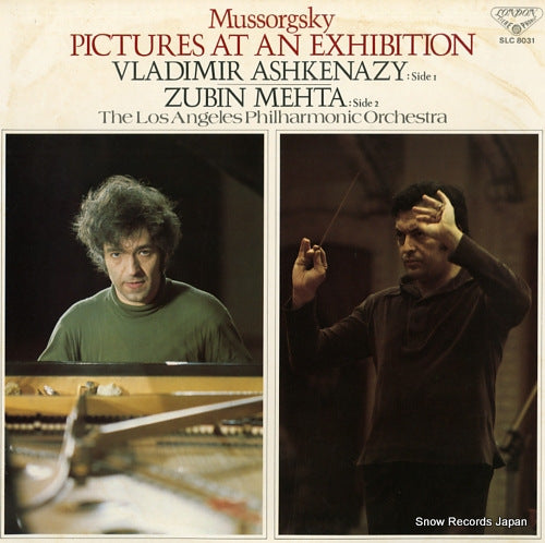 ASHKENAZY, VLADIMIR / ZUBIN MEHTA mussorgsky; pictures at an exhibition SLC8031