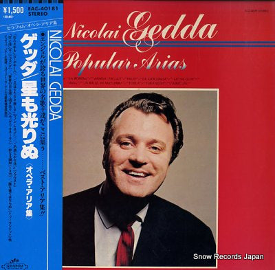 GEDDA, NICOLAI popular arias EAC-40181