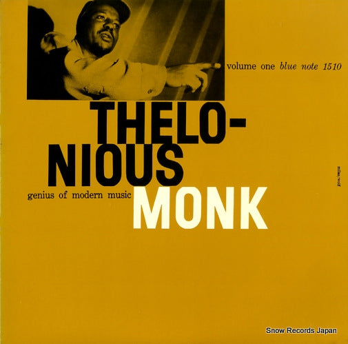MONK, THELONIOUS genius of modern music volume 1 GXF-3014