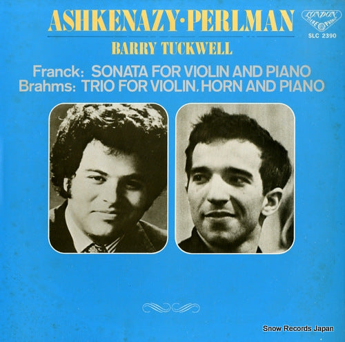 ASHKENAZY, VLADIMIR, AND ITZHAK PERLMAN franck; sonata for violin and piano SLC2390
