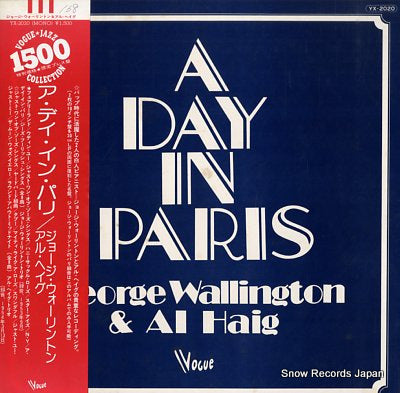 WALLINGTON, GEORGE, AND AL HAIG a day in paris YX-2020