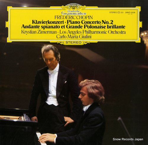 ZIMERMAN, KRYSTIAN chopin; piano concerto no.2 28MG0008