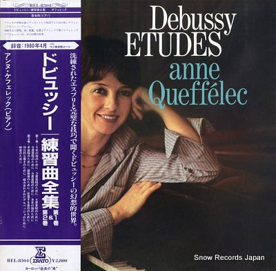 QUEFFELEC, ANNE debussy; etudes REL-8304