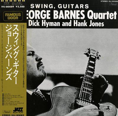 BARNES, GEORGE swing, guitars / the 2nd george barnes quartet IHJ-80089
