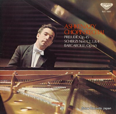 ASHKENAZY, VLADIMIR chopin recital SLC1665