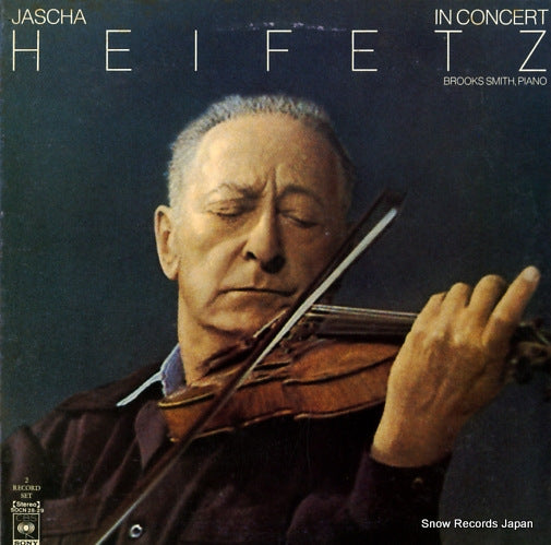 HEIFETZ, JASCHA jascha heifetz in concert SOCN28