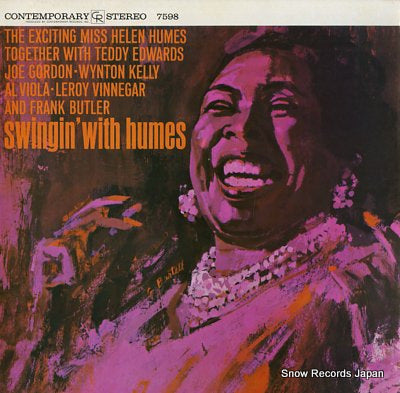 HUMES, HELEN swingin' with humes S7598
