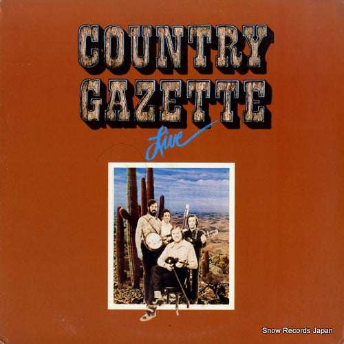 COUNTRY GAZETTE country gazette live AN-7014