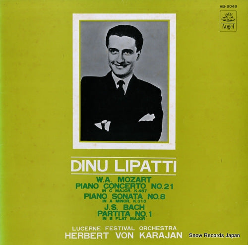 LIPATTI, DINU mozart; piano concerto no.21 AB.8048