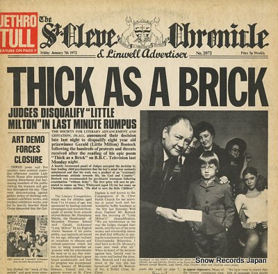 JETHRO TULL thick as a brick MS2072
