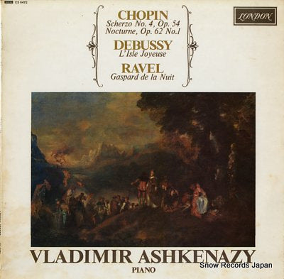 ASHKENAZY, VLADIMIR chopin; scherzo no.4 op.54 CS6472