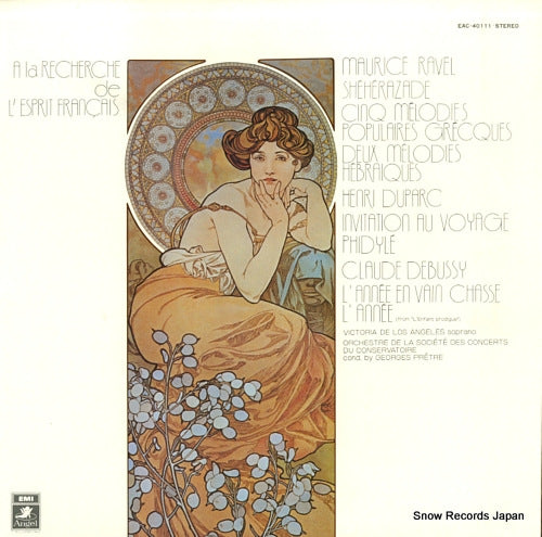 DE LOS ANGELES, VICTORIA ravel; sheherazade EAC-40111