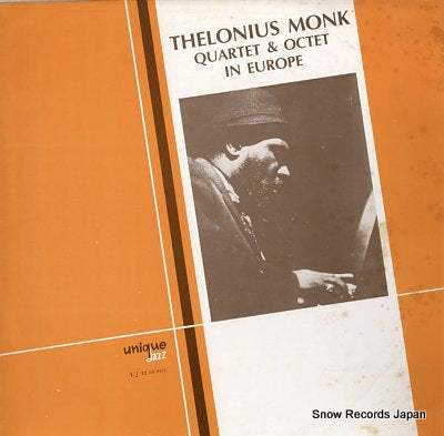MONK, THELONIOUS thelonious monk quartet & octet in europe UJ12