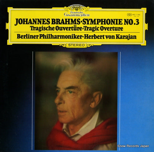 KARAJAN, HERBERT VON brahms; symphony no.3 MG1186