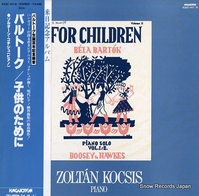 KOCSIS, ZOLTAN bartok; for children K25C-147/8