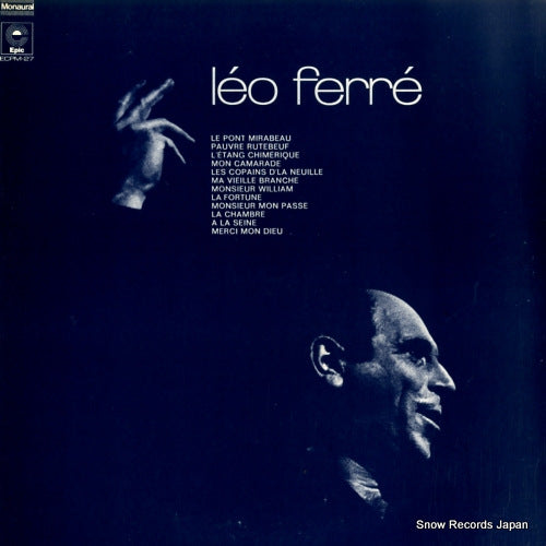 FERRE, LEO le pont mirabeau ECPM-27