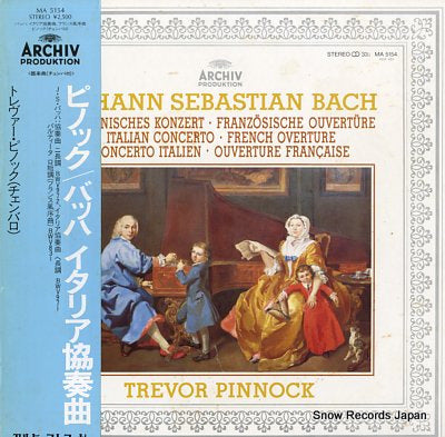 PINNOCK, TREVOR bach; italienisches konzert MA5154