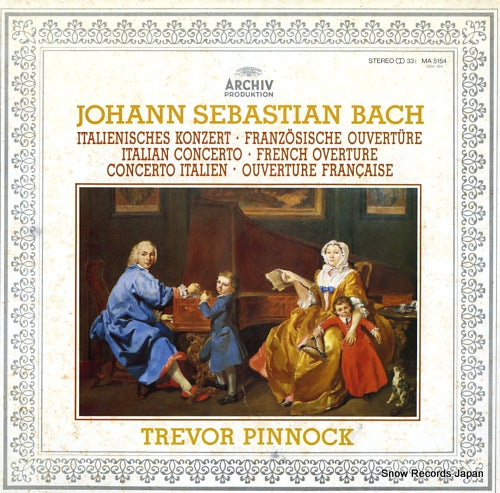 PINNOCK, TREVOR bach; italienisches konzert MA5154