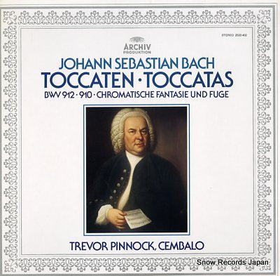 PINNOCK, TREVOR bach; toccaten, toccatas 2533402