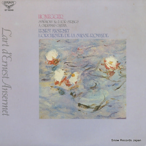 ANSERMET, ERNEST honegger; symphony no.2 for strings GT9248
