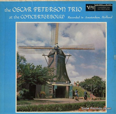 PETERSON, OSCAR the oscar peterson trio at the concertgebouw MGV-8268