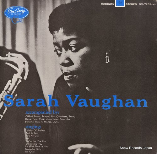 VAUGHAN, SARAH sarah vaughan SM-7252(M)