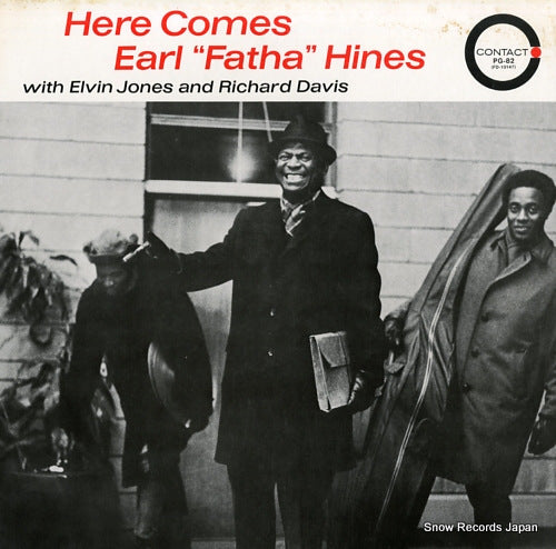 JONES, ELVIN / RICHARD DAVIS here comes earl "fartha"hines PG-82