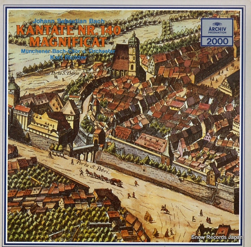 RICHTER, KARL bach; kantate wachet auf fuft uns die stimme 20MA0072
