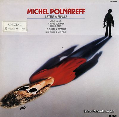 POLNAREFF, MICHEL lettre a france PG70259