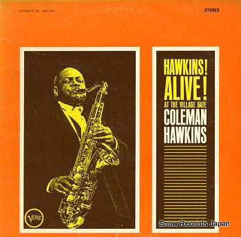 HAWKINS, COLEMAN hawkins! alive! at the village gate 18MJ9015