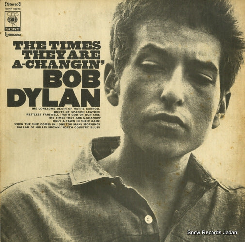 DYLAN, BOB the times they are a-changin' SONP50240
