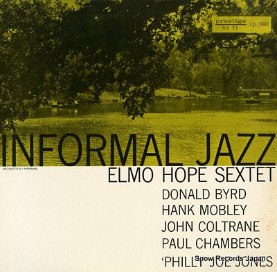 HOPE, ELMO informal jazz the elmo hope sextet SMJ-6536(M)