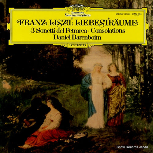 BARENBOIM, DANIEL liszt; liebe straume 28MG0114