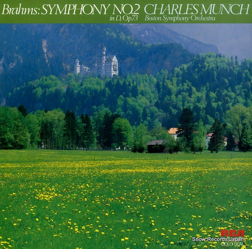 MUNCH, CHARLES brahms; symphony no.2 in d, op.73 RCL-1011