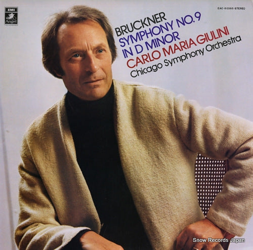 GIULINI, CARLO MARIA bruckner; symphony no.9 in d minor EAC-80385