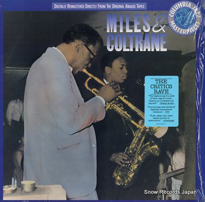 DAVIS, MILES, AND JOHN COLTRANE miles and coltrane CJ44052