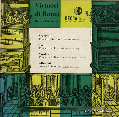 FASANO, RENATO virtuosi di roma DL9572