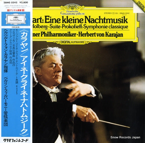 KARAJAN, HERBERT VON mozart; eine kleine nachtmusik 28MG0242
