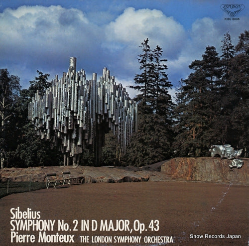 MONTEUX, PIERRE sibelius; symphony no.2 in d major, op.43 K15C8035
