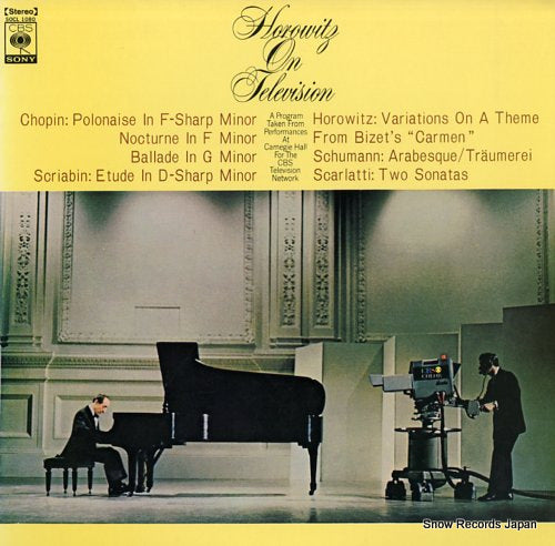 HOROWITZ, VLADIMIR horowitz on television SOCL1080
