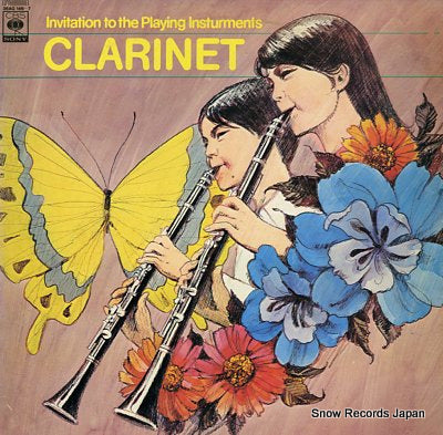 VA invitation to the playing insturments-clarinet 36AG146-7