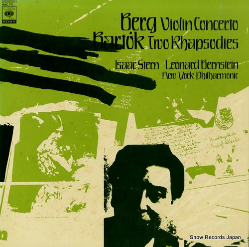 STERN, ISAAC berg; violin concerto 18AC771