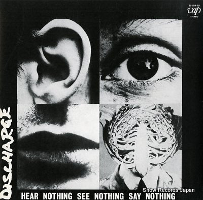 DISCHARGE hear nothing see nothing say nothing 35102-25