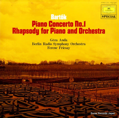 ANDA, GEZA bartok; piano concerto no.1 MGW5265
