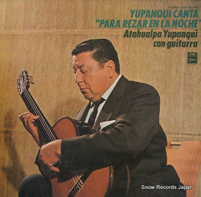 YUPANQUI, ATAHUALPA para rezar en la noche EOP-80476