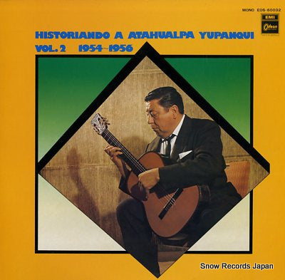 YUPANQUI, ATAHUALPA historiando a atahualpa yupanqui vol.2 1954-1956 EOS-60032