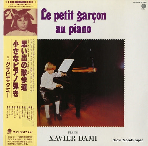 DAMI, XAVIER le petit garcon au piano SUX-222-V
