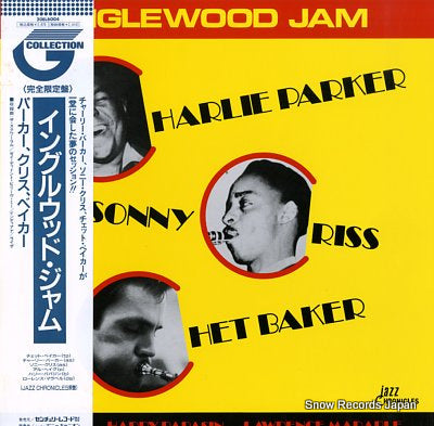 PARKER, CHARLIE / SONNY CRISS / CHET BAKER inglewood jam 20EL6004