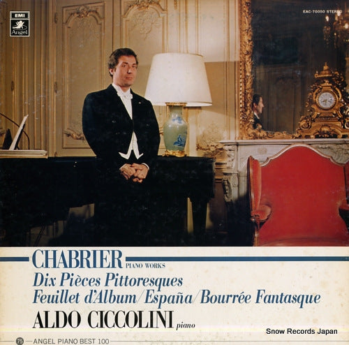 CICCOLINI, ALDO chabrier; dix pieces pittoresques EAC-70050